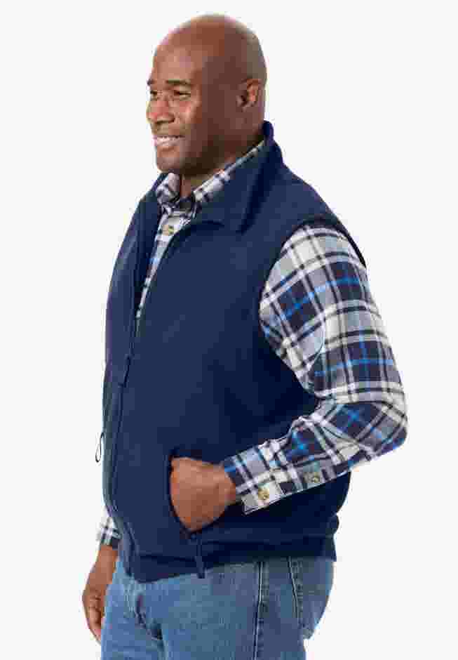 Explorer Plush Fleece Zip Vest image number 2