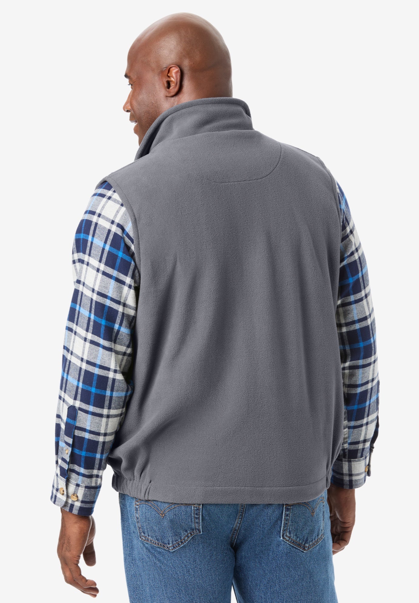 Explorer Plush Fleece Zip Vest image number 3