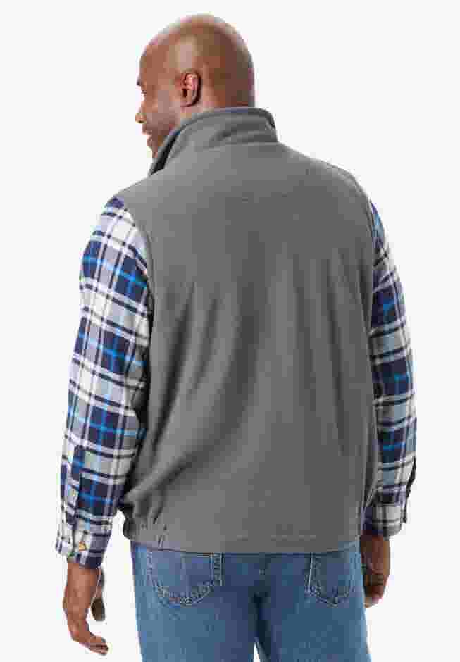 Explorer Plush Fleece Zip Vest image number 3