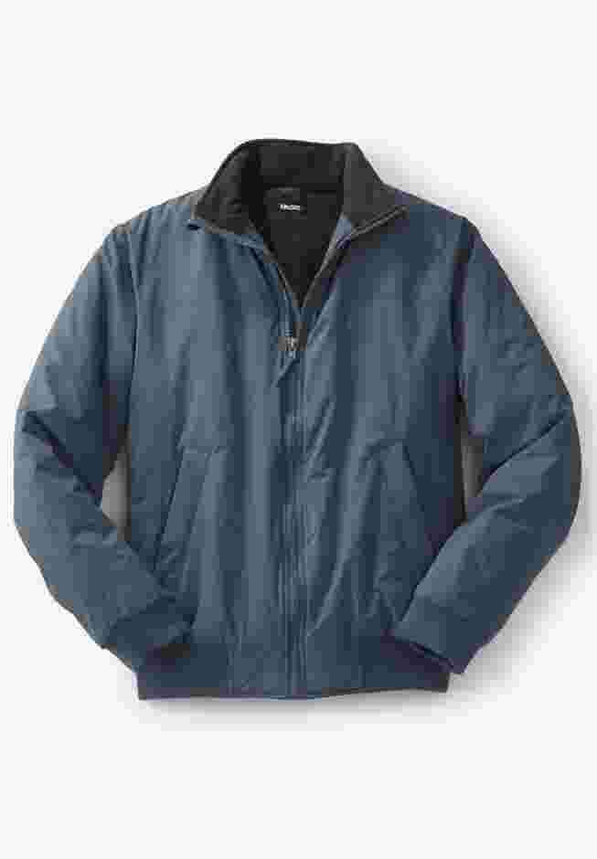 Fleece-Lined Bomber Jacket image number 0