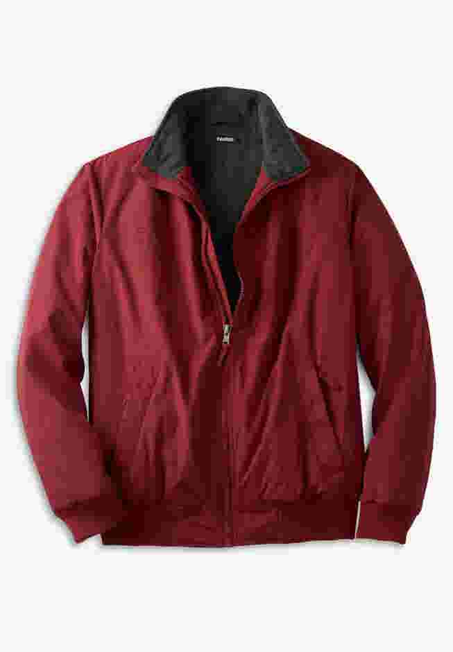 Fleece-Lined Bomber Jacket image number 0