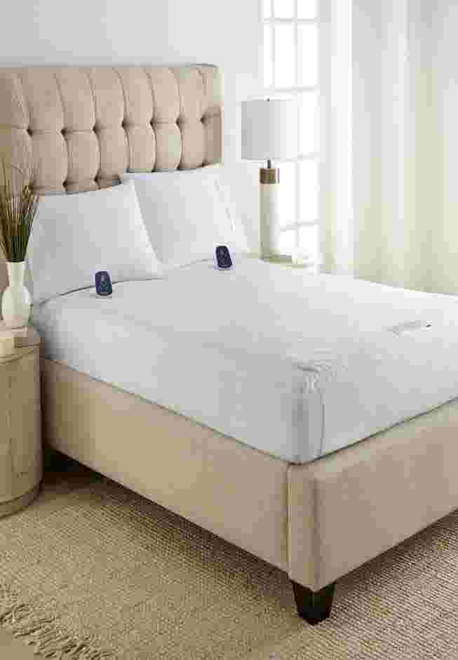 Micro Flannel® Deep Pocket Electric Mattress Pad image number 0