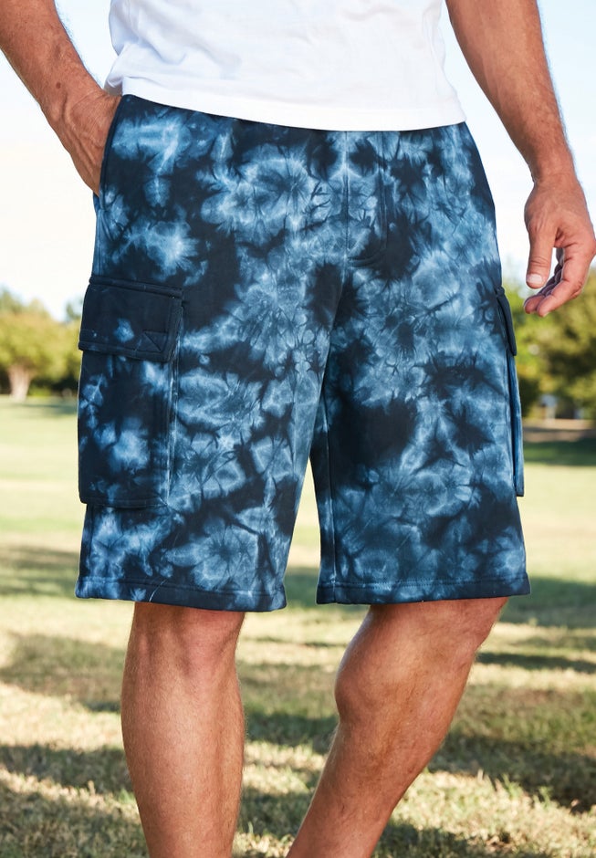 10" Fleece Cargo Shorts image number 2