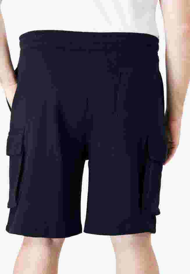 10" Fleece Cargo Shorts image number 1