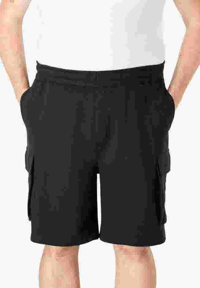 10" Fleece Cargo Shorts image number 0