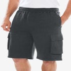 10" Fleece Cargo Shorts image number null