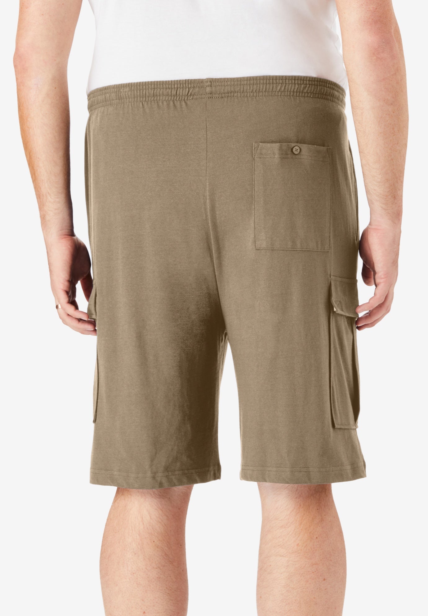 Lightweight Jersey Cargo Shorts image number 2