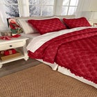 Ribbon Hem Bow Quilt 3-PC Set image number null