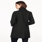 Long Wool Blend Blazer image number null