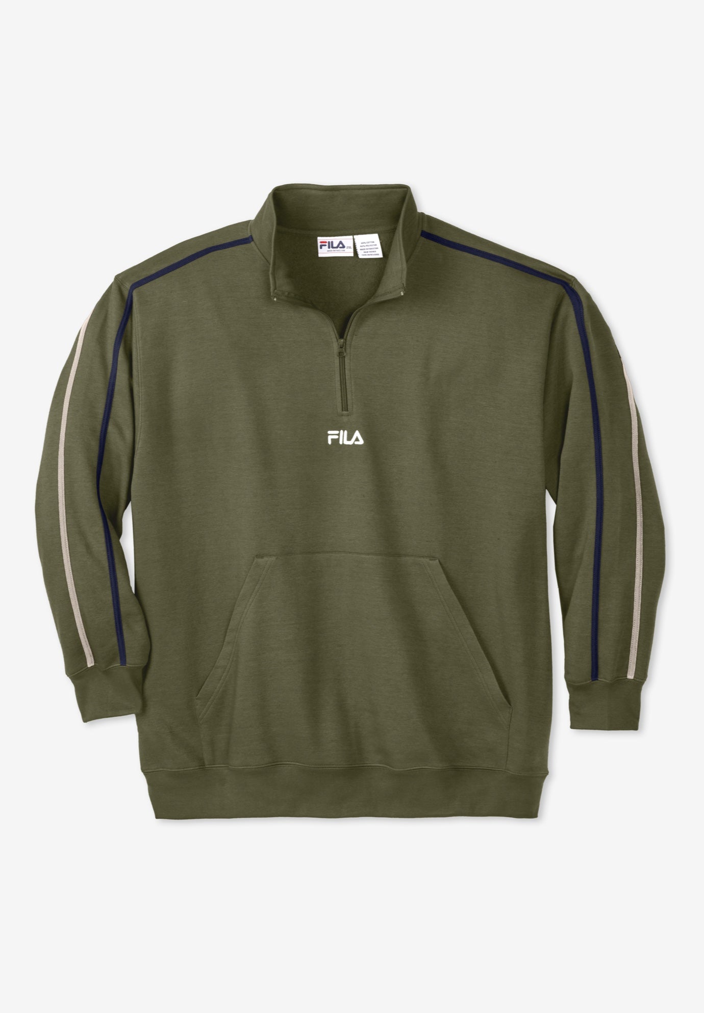 FILA&reg; Fleece 1/4 Zip Tracksuit image number 2