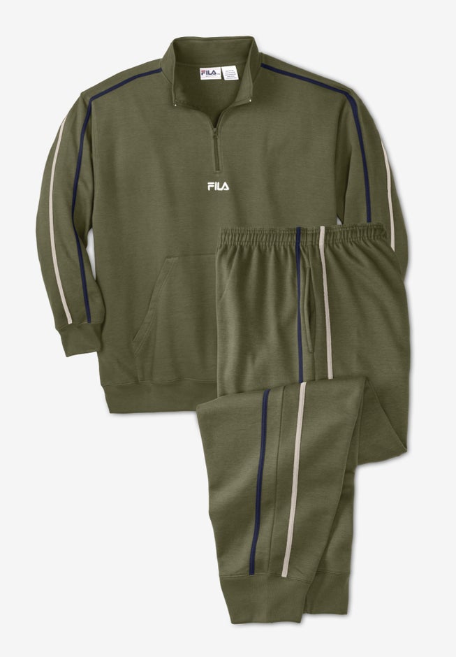 FILA&reg; Fleece 1/4 Zip Tracksuit image number 3
