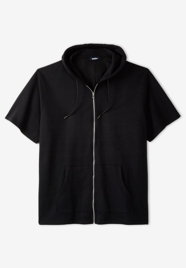 Short Sleeve Full Zip Hoodie image number 0