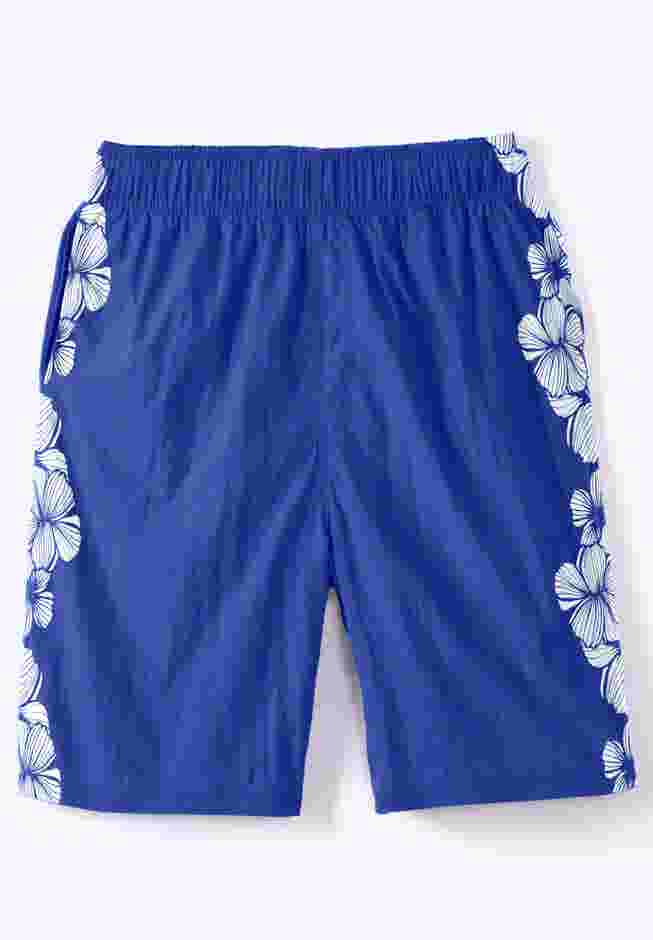 Basic 8" 4-way Flex Swim Trunk image number 0