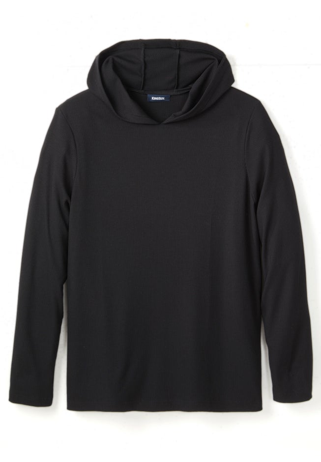 Ribbed Hoodie image number 4
