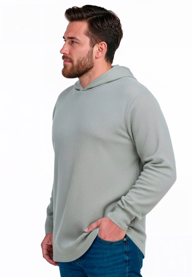 Ribbed Hoodie image number 2