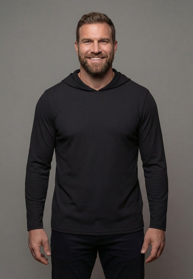 Ribbed Hoodie image number 2