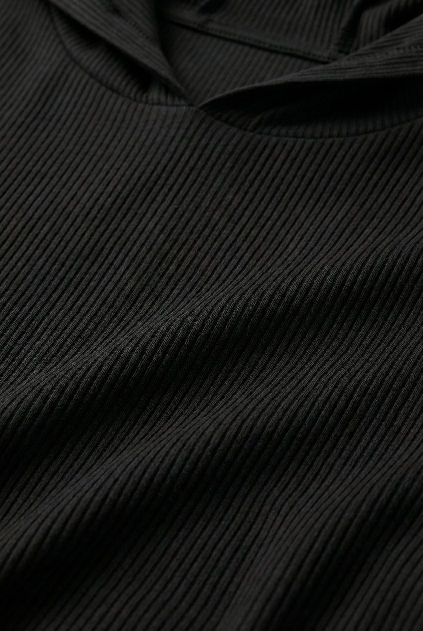 Ribbed Hoodie image number 1