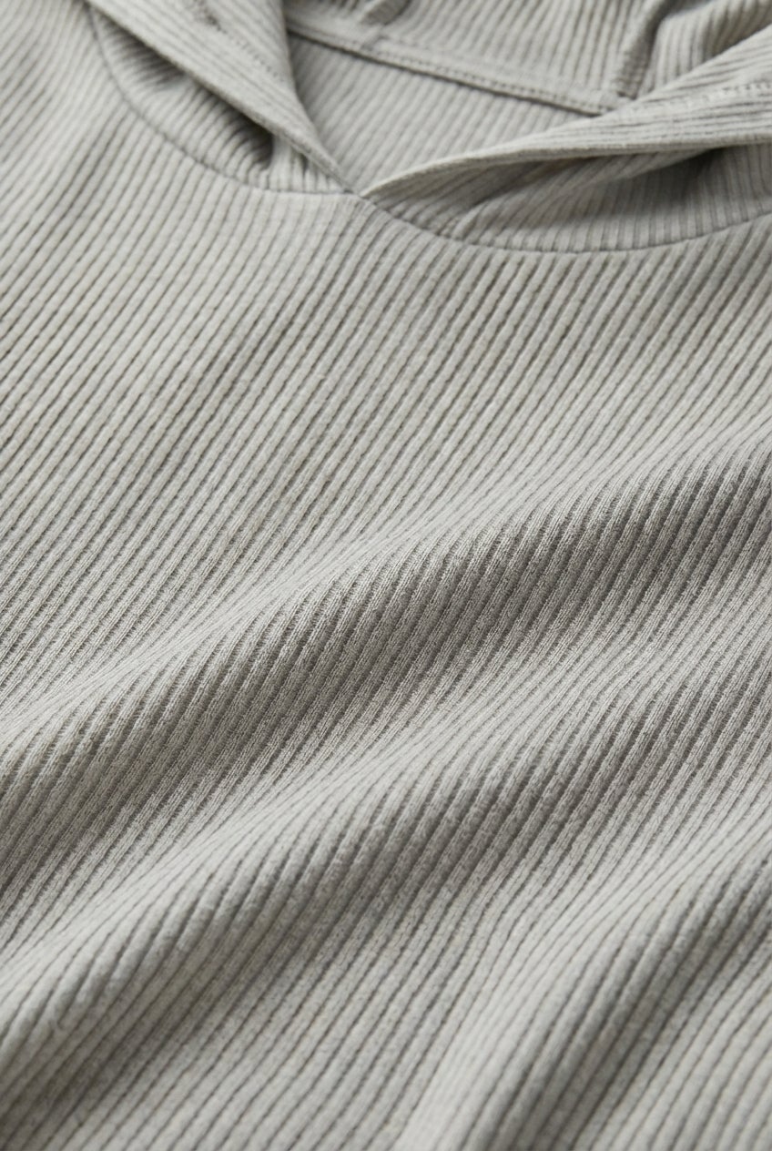 Ribbed Hoodie image number 1
