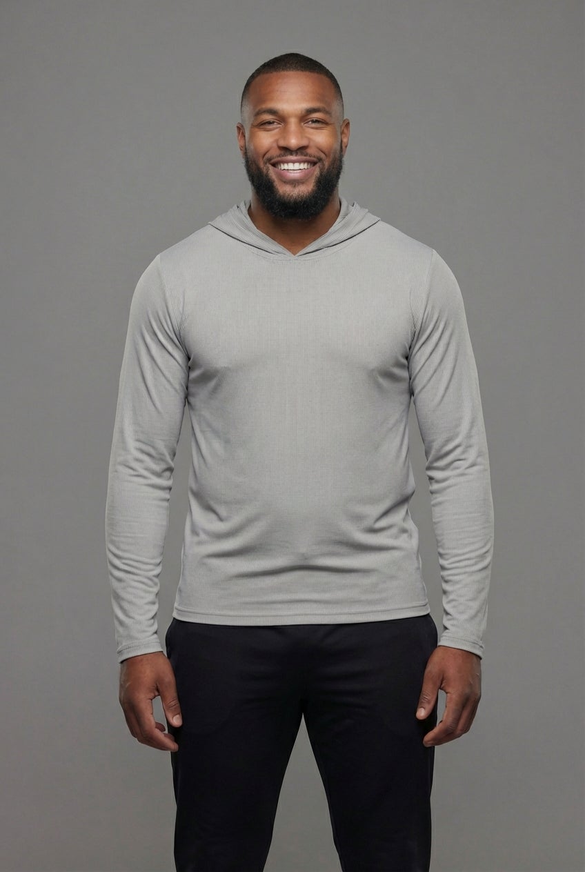 Ribbed Hoodie image number 3