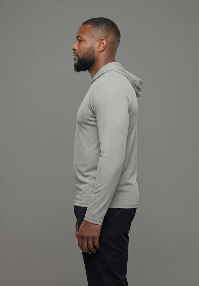 Ribbed Hoodie image number 4