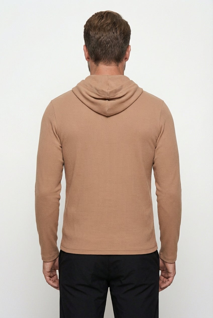 Ribbed Hoodie image number 4
