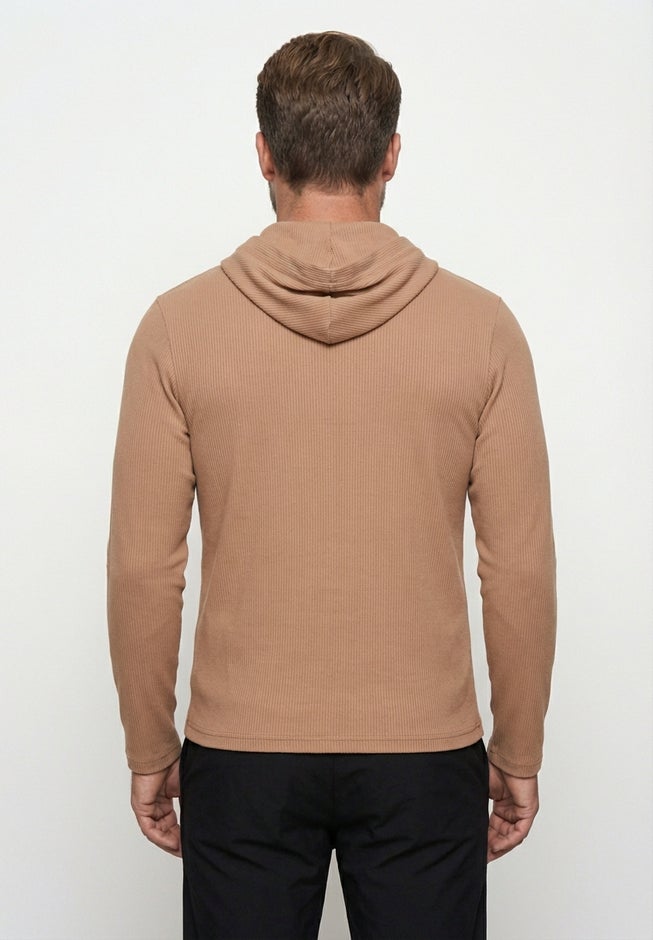 Ribbed Hoodie image number 4