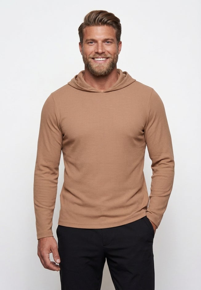 Ribbed Hoodie image number 2
