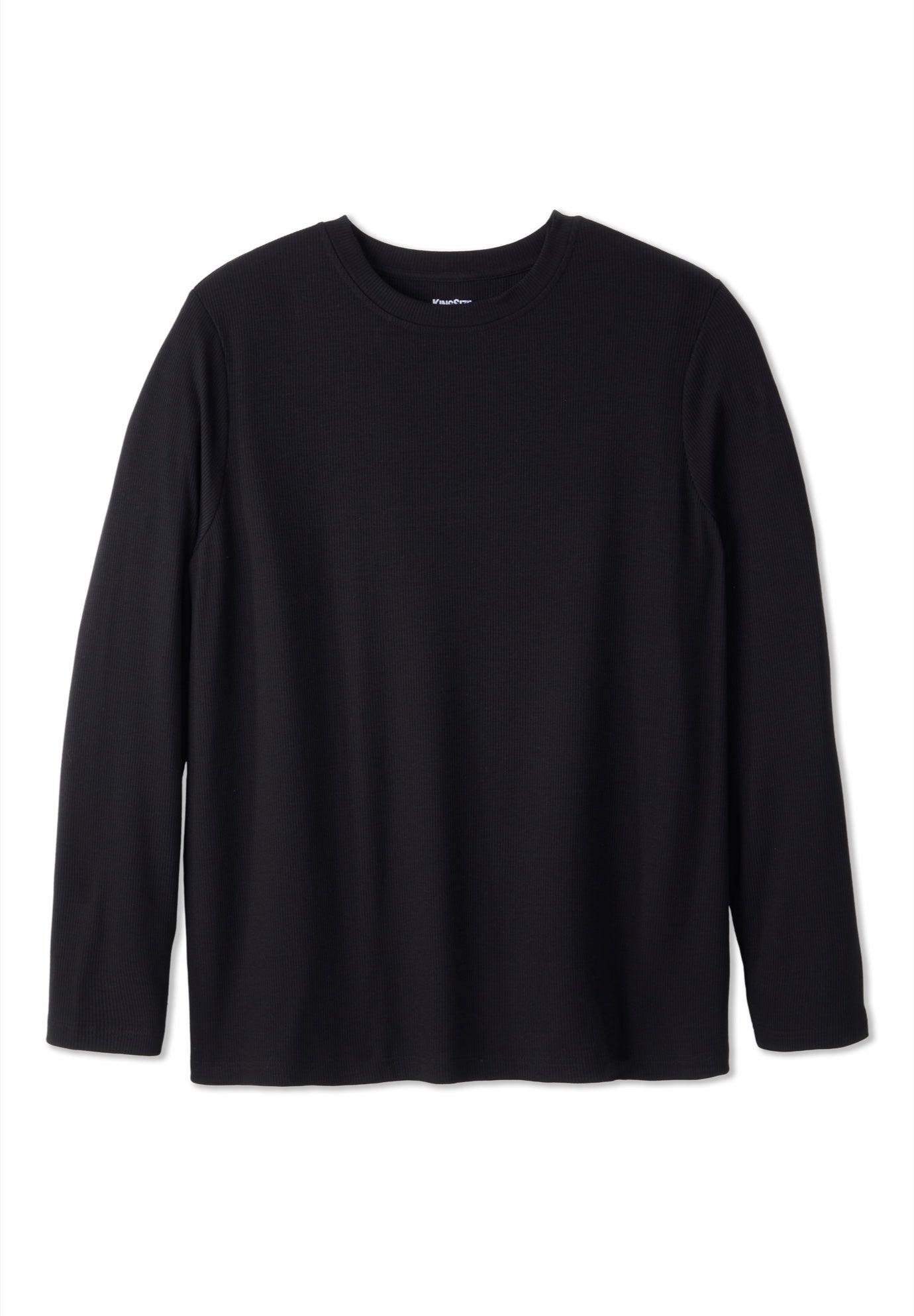 Long Sleeve Ribbed Crewneck image number 3