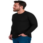 Long Sleeve Ribbed Crewneck image number null