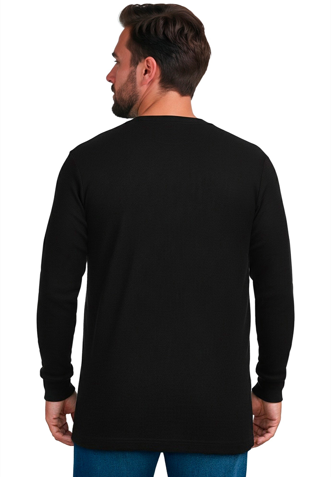 Long Sleeve Ribbed Crewneck image number 2