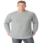 Long Sleeve Ribbed Crewneck image number null