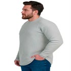Long Sleeve Ribbed Crewneck image number null