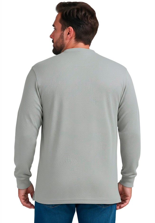Long Sleeve Ribbed Crewneck image number 3