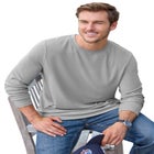 Long Sleeve Ribbed Crewneck image number null