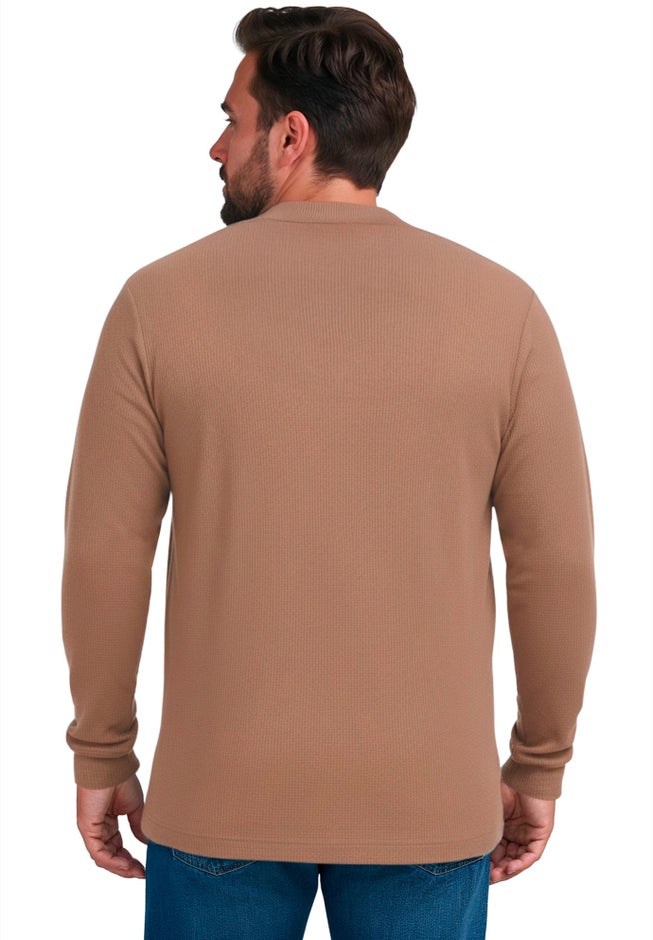 Long Sleeve Ribbed Crewneck image number 2