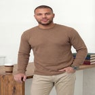 Long Sleeve Ribbed Crewneck image number 0
