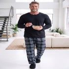 Hanes&reg; Flannel PJ Set image number 0