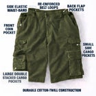 Ranger Stacked Cargo 12 Pocket Short image number null