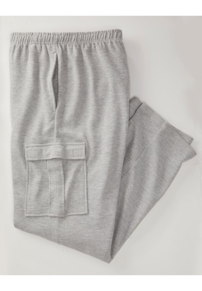  Reverse Weave Cargo Pants image number 3