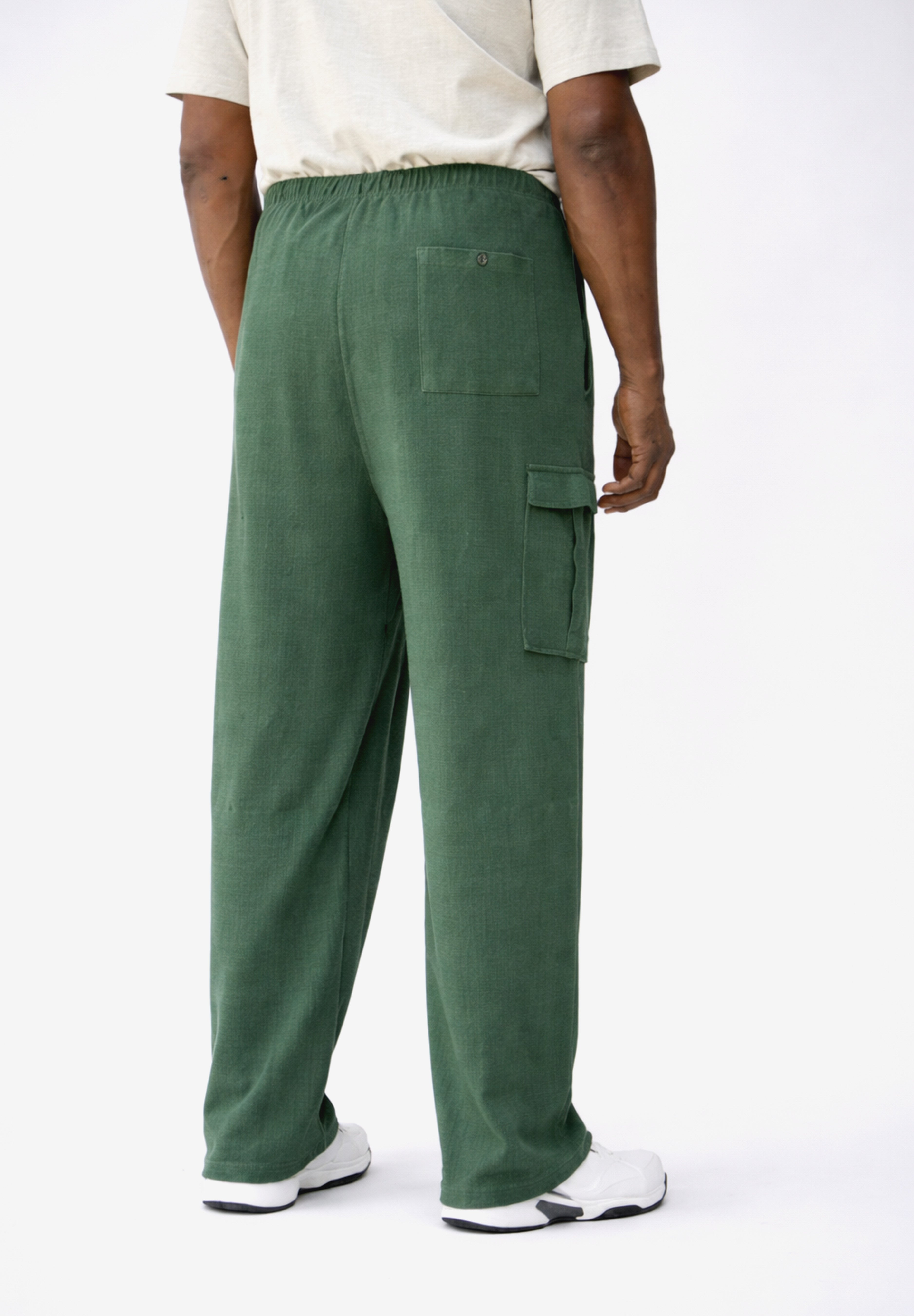  Reverse Weave Cargo Pants image number 2