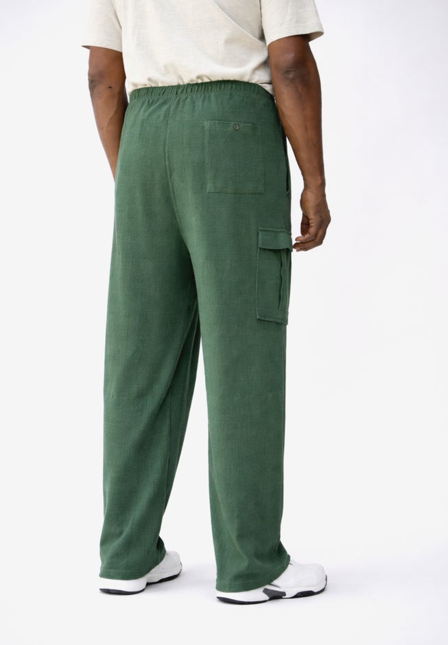  Reverse Weave Cargo Pants image number 2