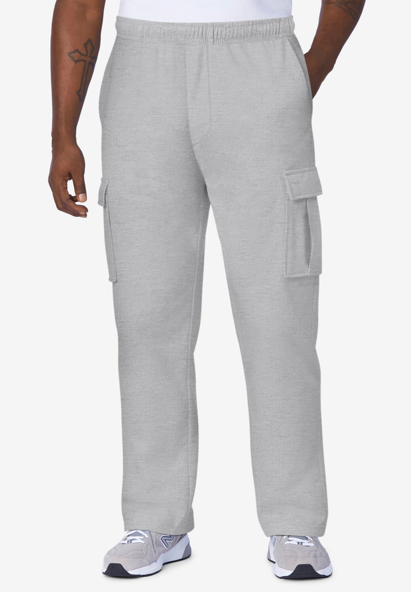  Reverse Weave Cargo Pants image number 0