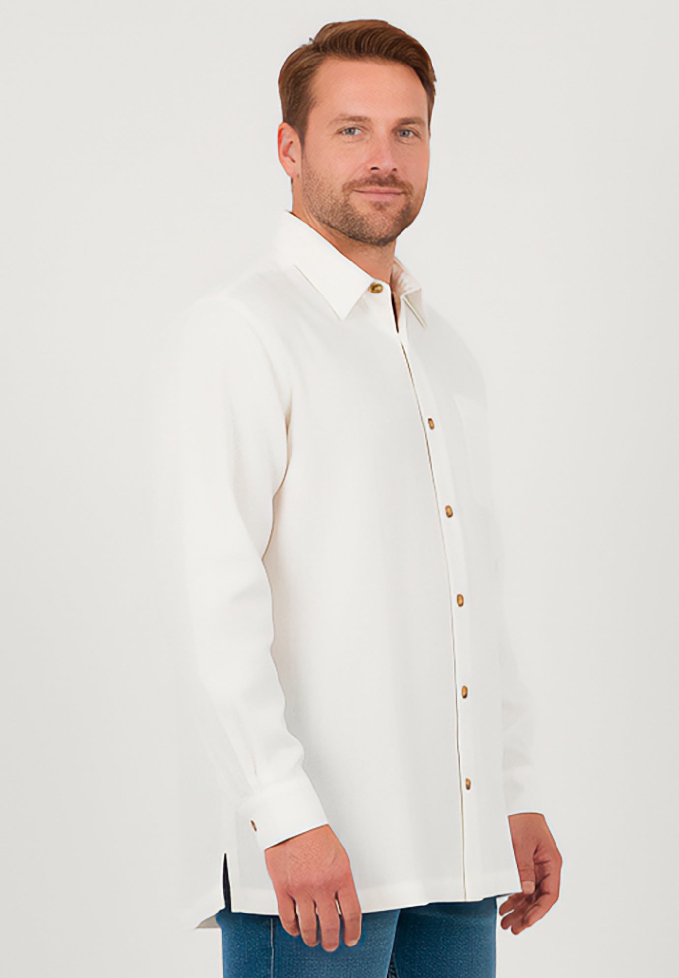  Long Sleeve Linen Shirt image number 2