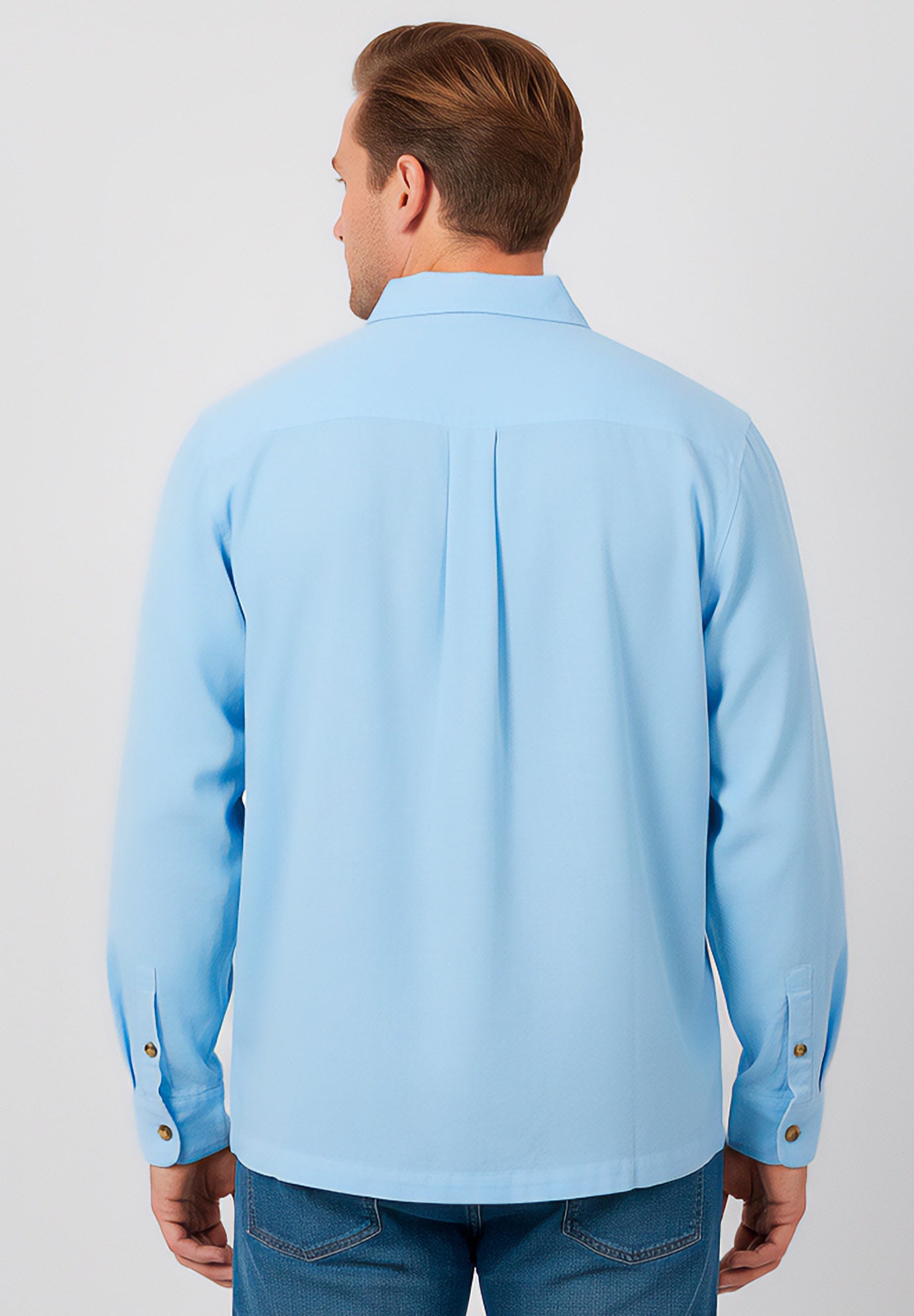  Long Sleeve Linen Shirt image number 3