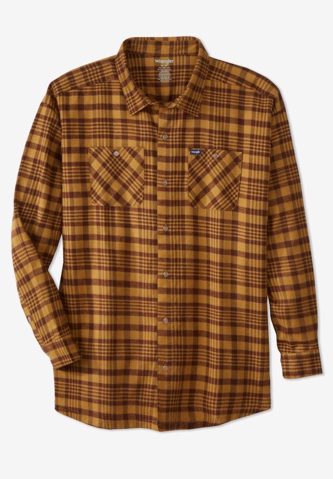 Flannel Plaid Shirt image number null