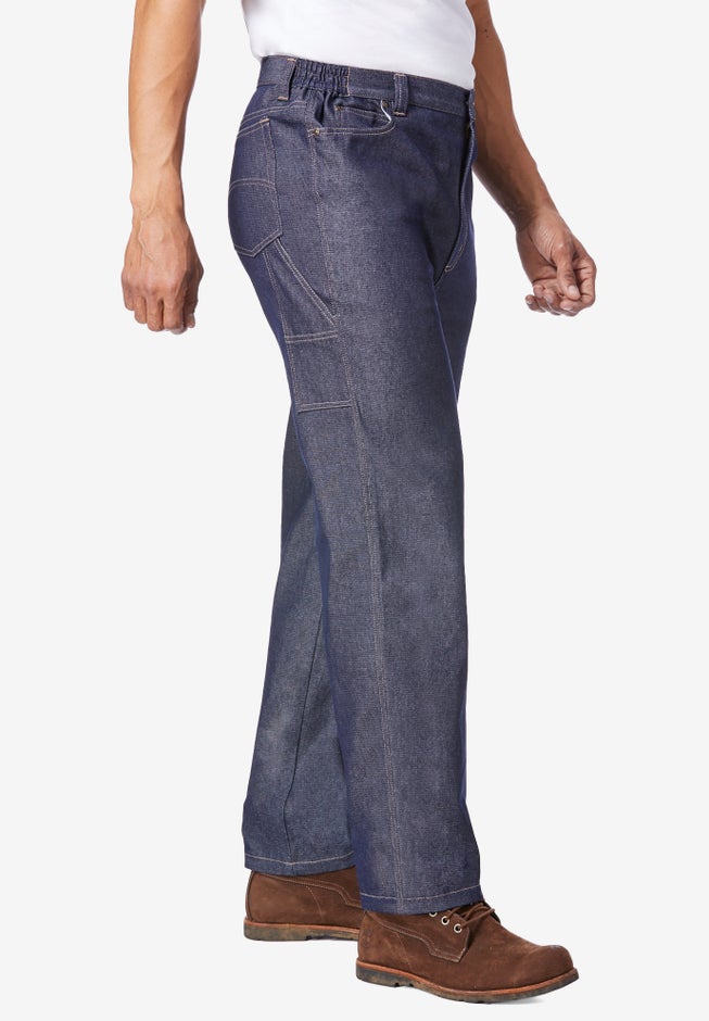 Lightweight Comfort Denim Carpenter Jeans image number 2