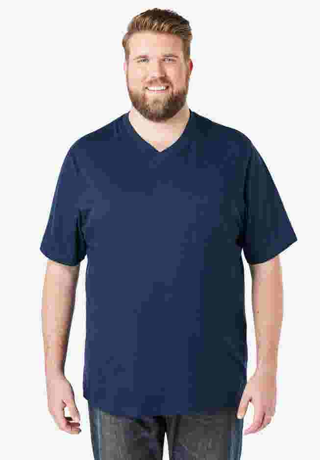 Heavyweight Pocket V-Neck Tee image number 3