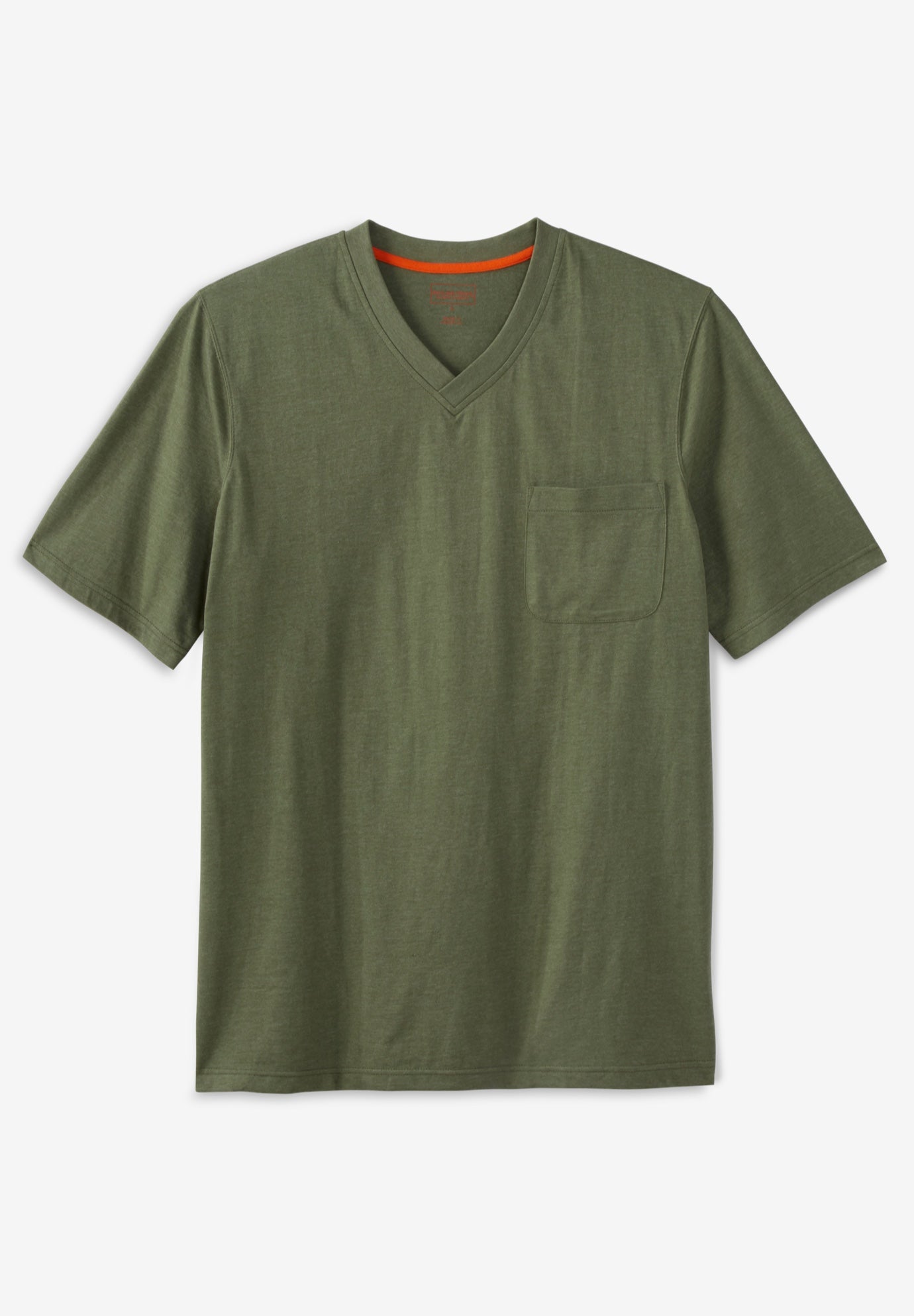 Heavyweight Pocket V-Neck Tee image number 0