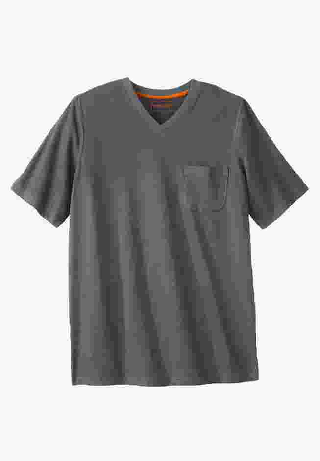 Heavyweight Pocket V-Neck Tee image number 0