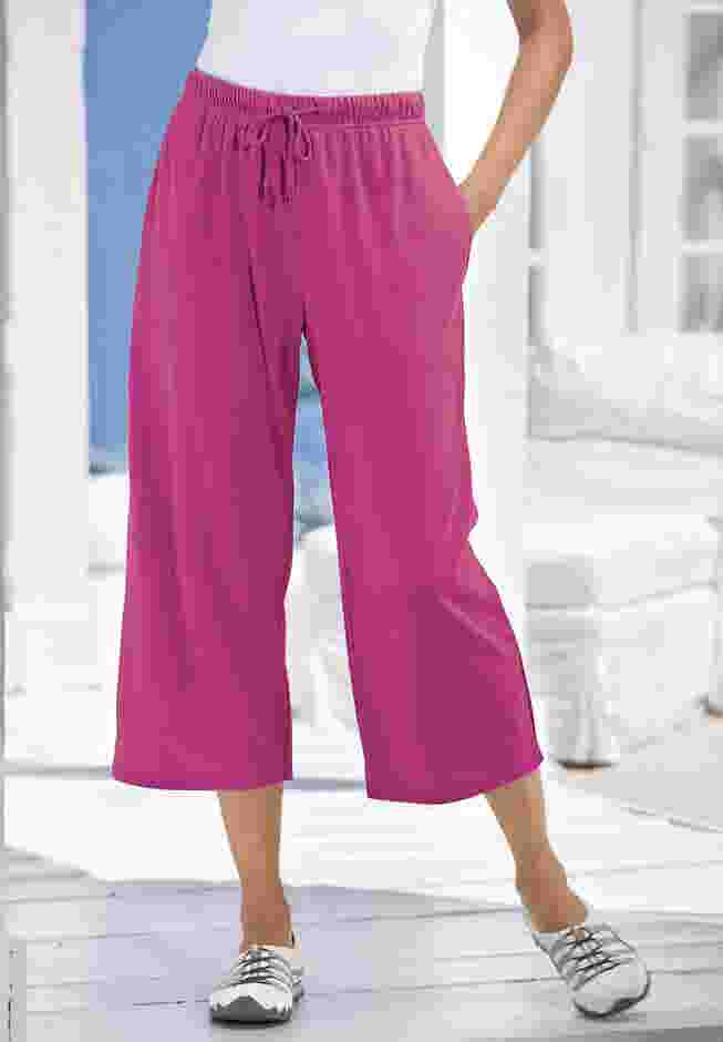 Sport Knit Capri Pant image number 5